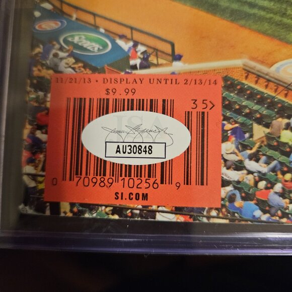 Sports Illustrated Theo Epstein Autograph JSA Authenticated - Picture 2 of 3